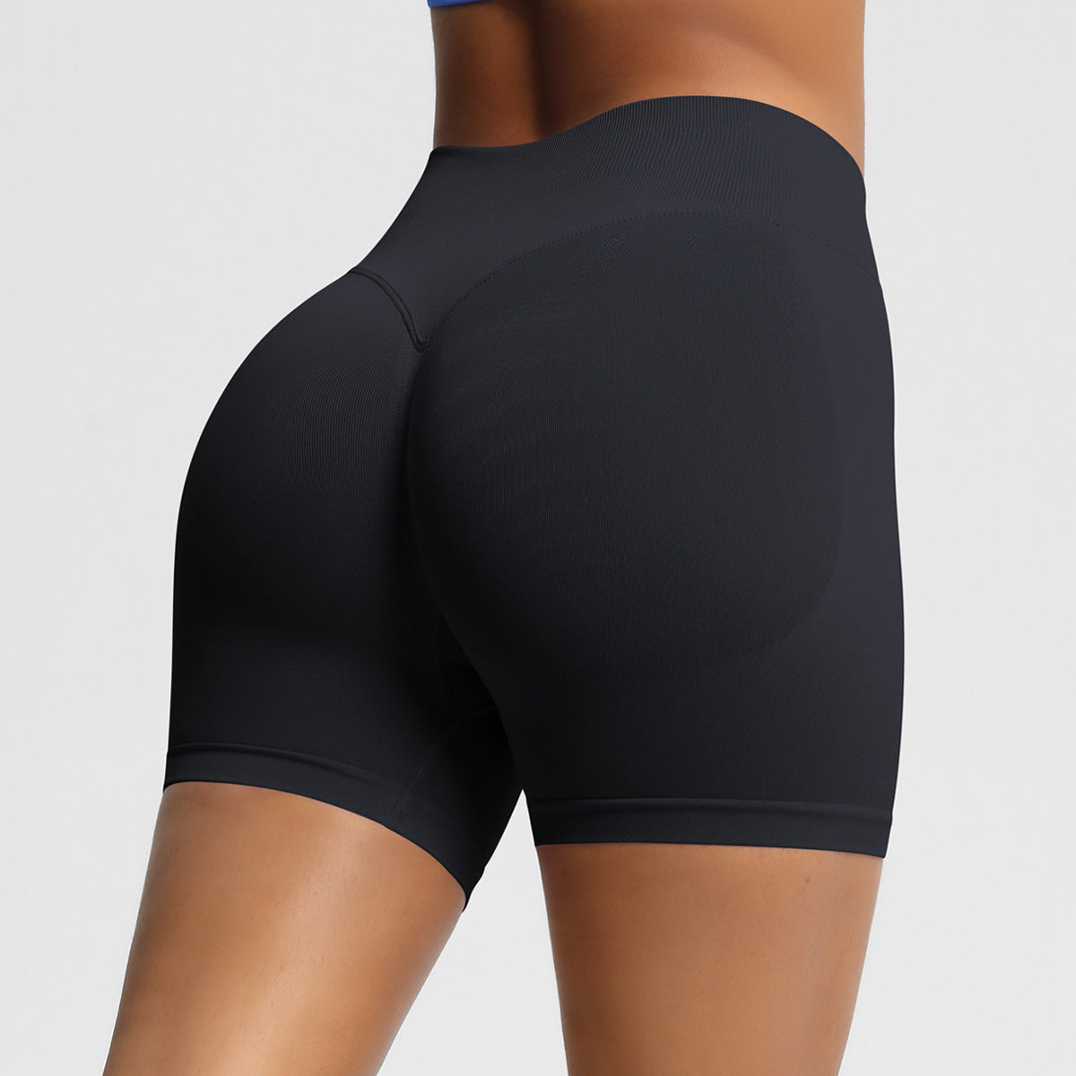 Jennifer – Seamless High Waist Fitness Shorts