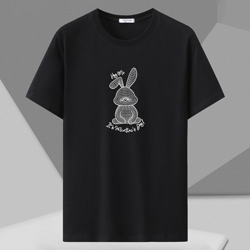 Joe – Men's Loose Round Neck Half Sleeve Shirt