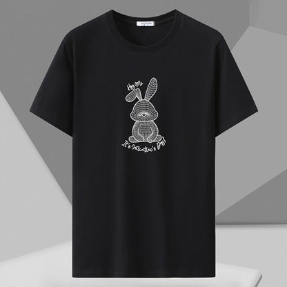 Joe – Men's Loose Round Neck Half Sleeve Shirt