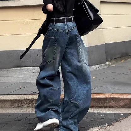 Kathleen – High Waist Wide Leg Jeans