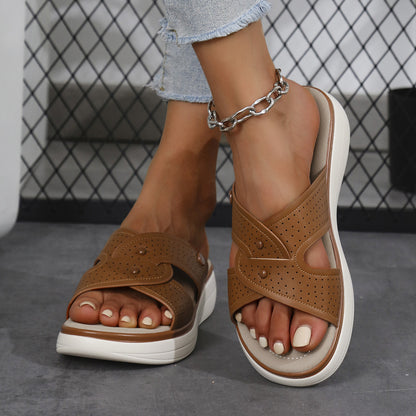 Sharon – Retro Casual Women's Slippers