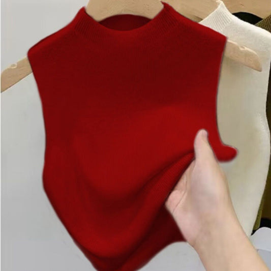 Rebecca – Knitted Strappy Sleeveless Tank Top