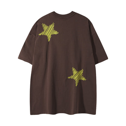 Jason – Star Pattern Loose Pullover