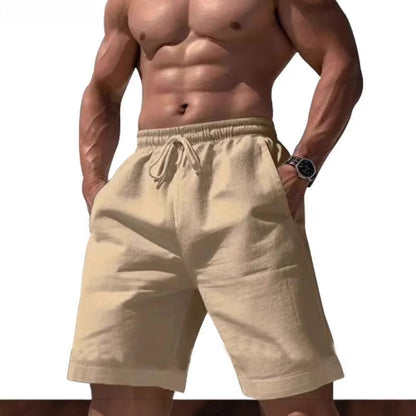 Kevin – Casual Linen Cotton Shorts