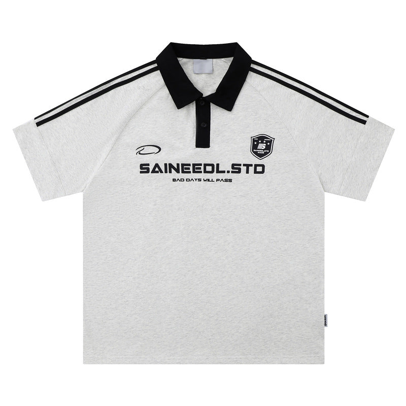 Trevor – American Retro Polo Shirt