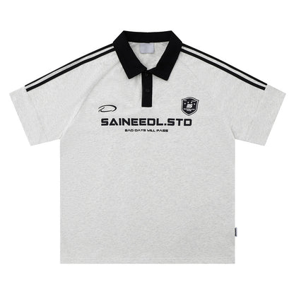 Trevor – American Retro Polo Shirt