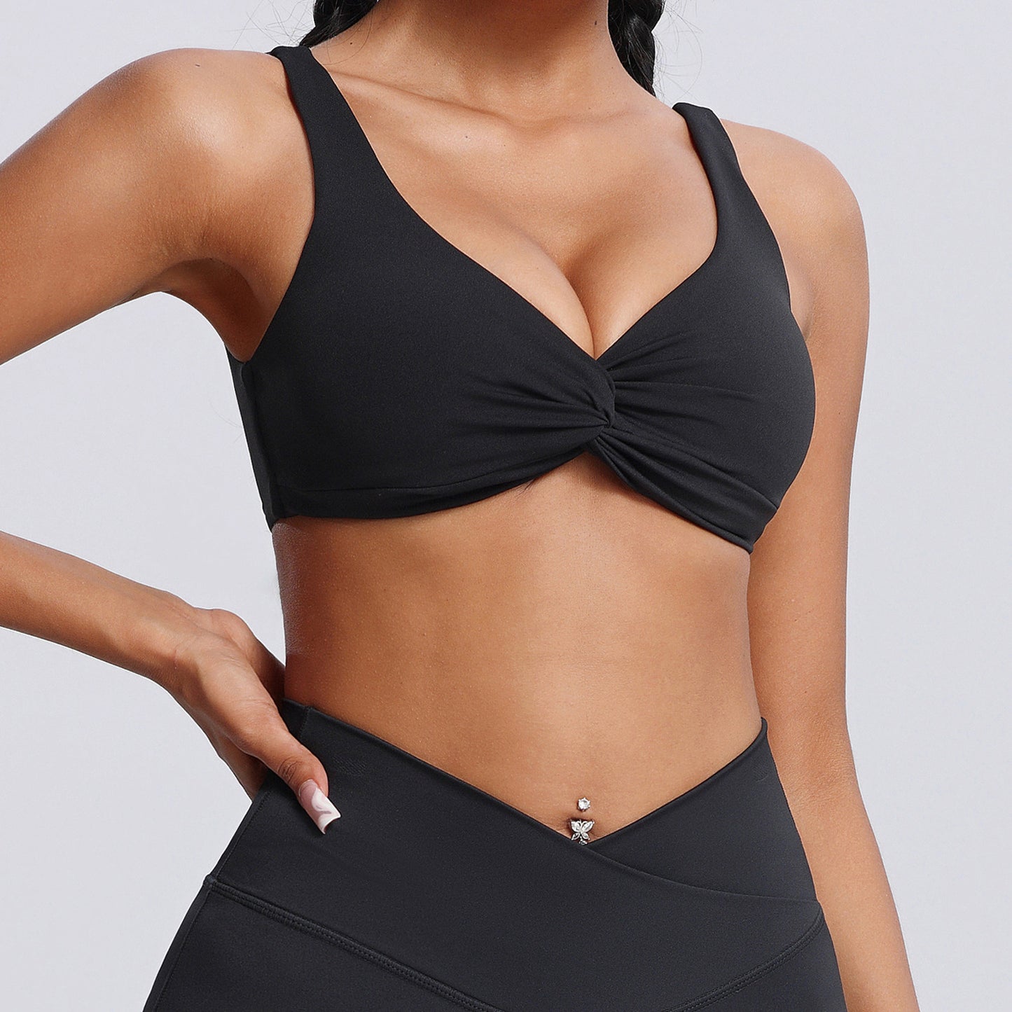 Christina – Tight Sportswear Two-Piece Suit