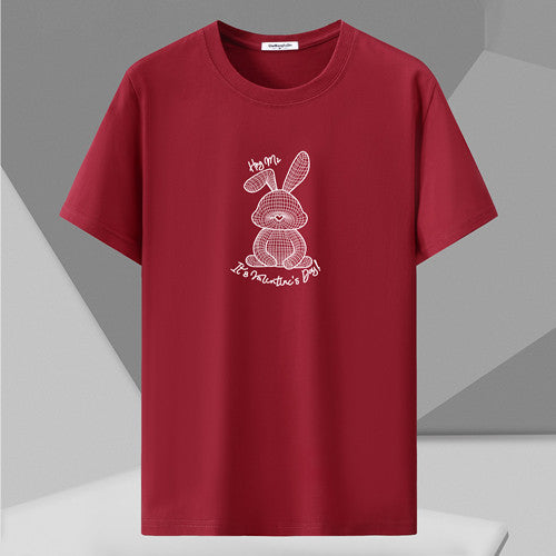 Joe – Men's Loose Round Neck Half Sleeve Shirt