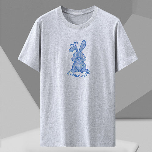 Joe – Men's Loose Round Neck Half Sleeve Shirt