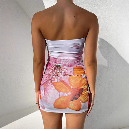 Brenda – Floral Sleeveless Two-Piece Set
