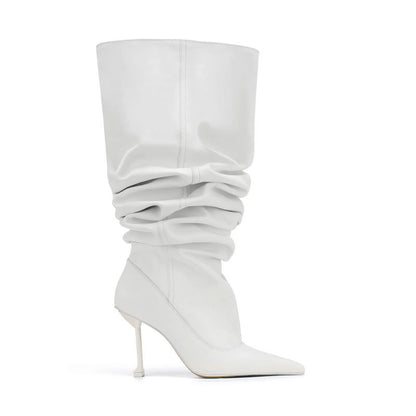 Amy – Square Toe Stiletto Heel Party Boots
