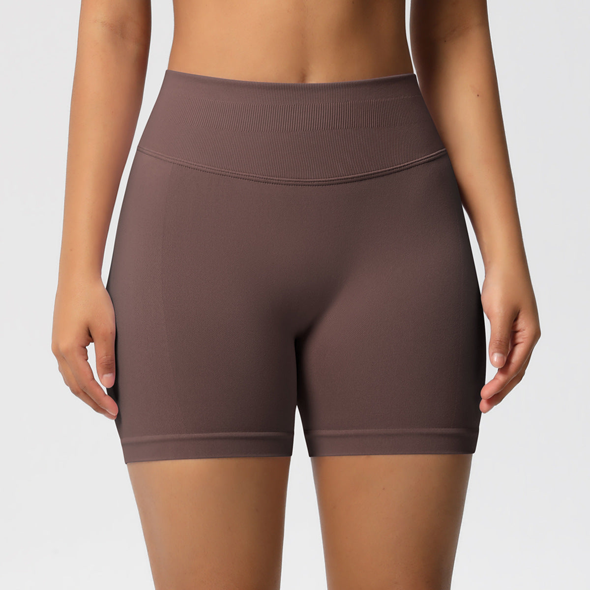 Jennifer – Seamless High Waist Fitness Shorts