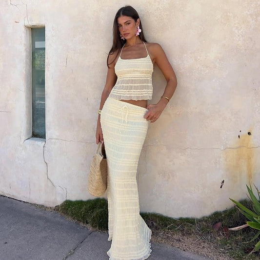 Patricia – Trendy Two-piece Skirt Set