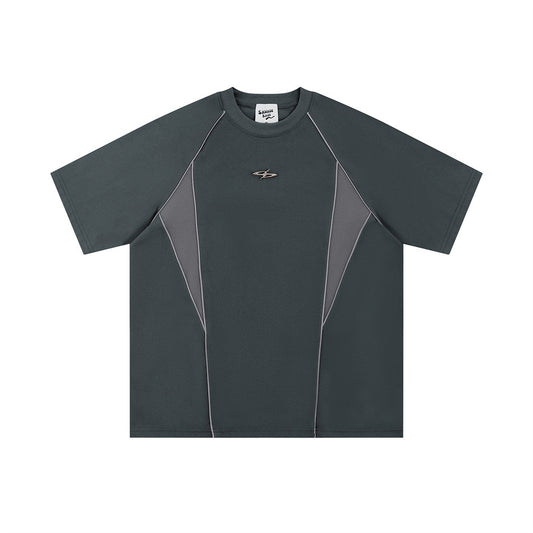 Kenny – Men's Loose Summer T-shirt with Metal Label