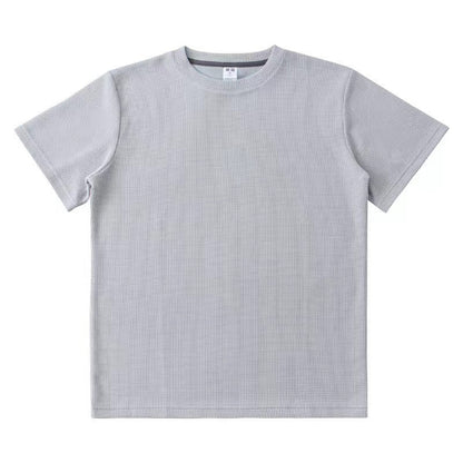 Benjamin – Men's Loose Solid Color Knitted T-shirt