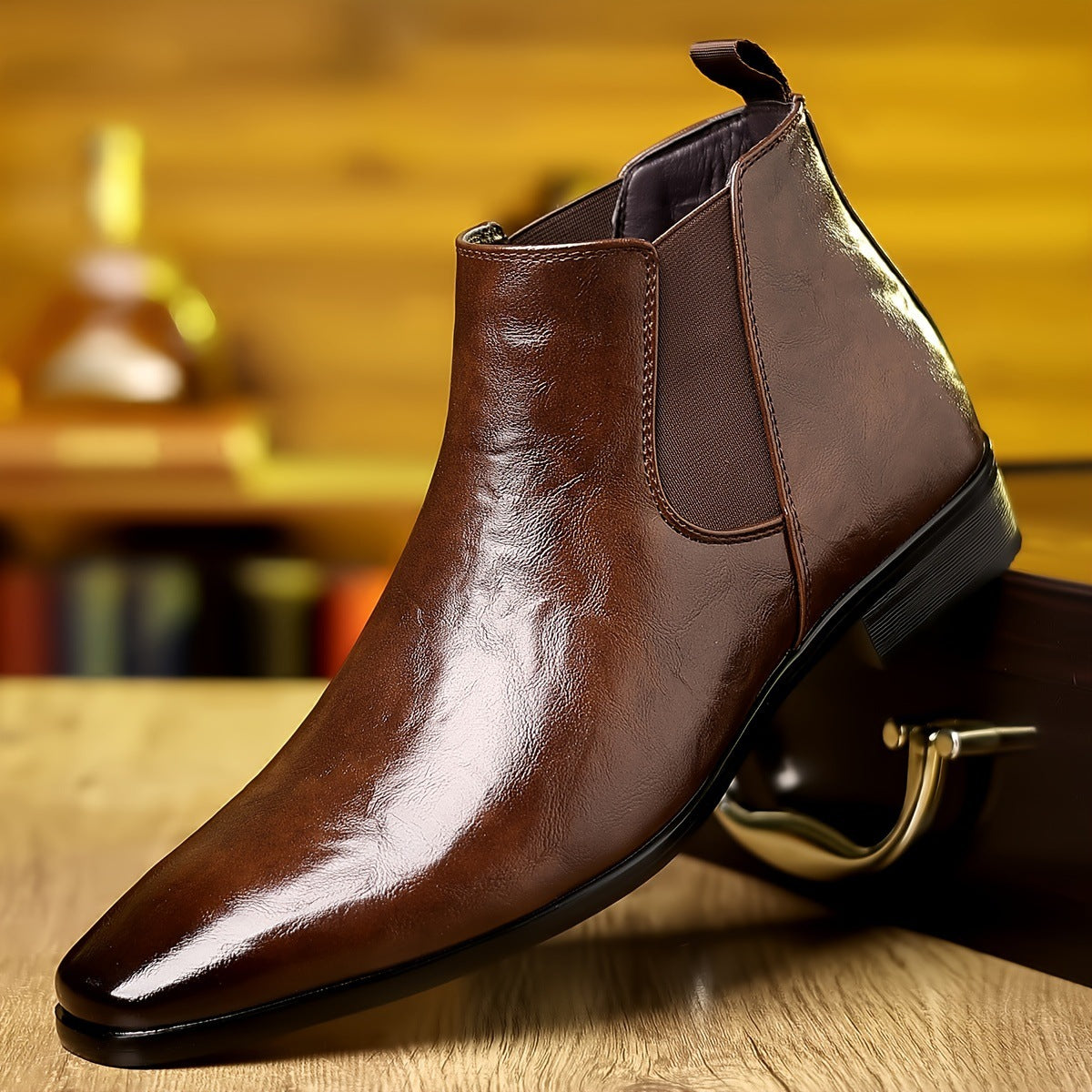 Adam – Vegan Leather High-top Shoes