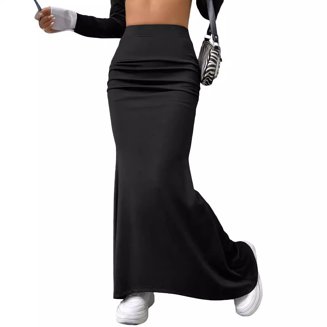 Kim – Knitted Fishtail Skirt