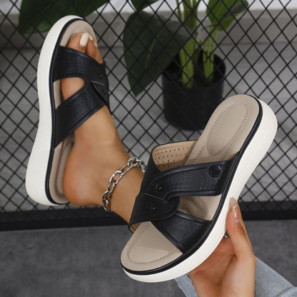 Sharon – Retro Casual Women's Slippers