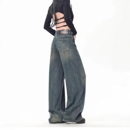 Hayley – High Waist Versatile Wide Leg Jeans