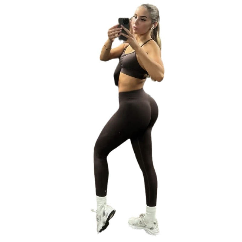 Audrey – Seamless Low Waist Yoga Trousers