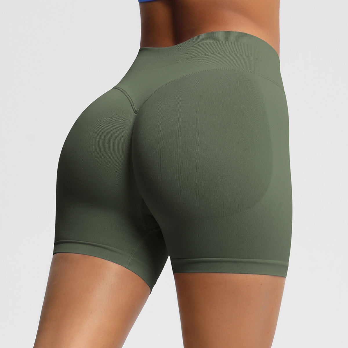 Jennifer – Seamless High Waist Fitness Shorts