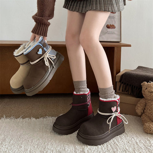 Mandy – Thick-soled Vegan Snow Boots