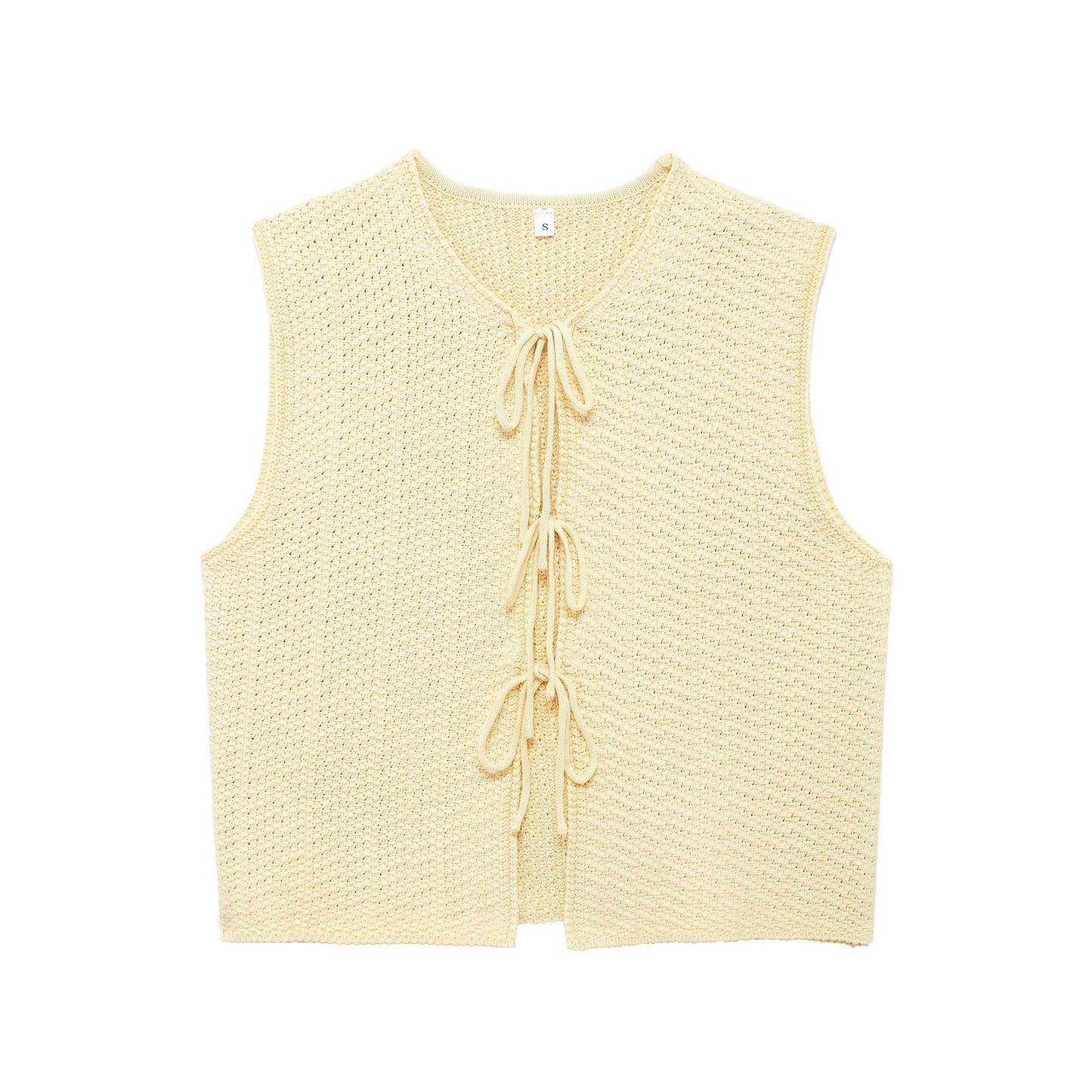 Betty – Artistic Retro Knitted Vest