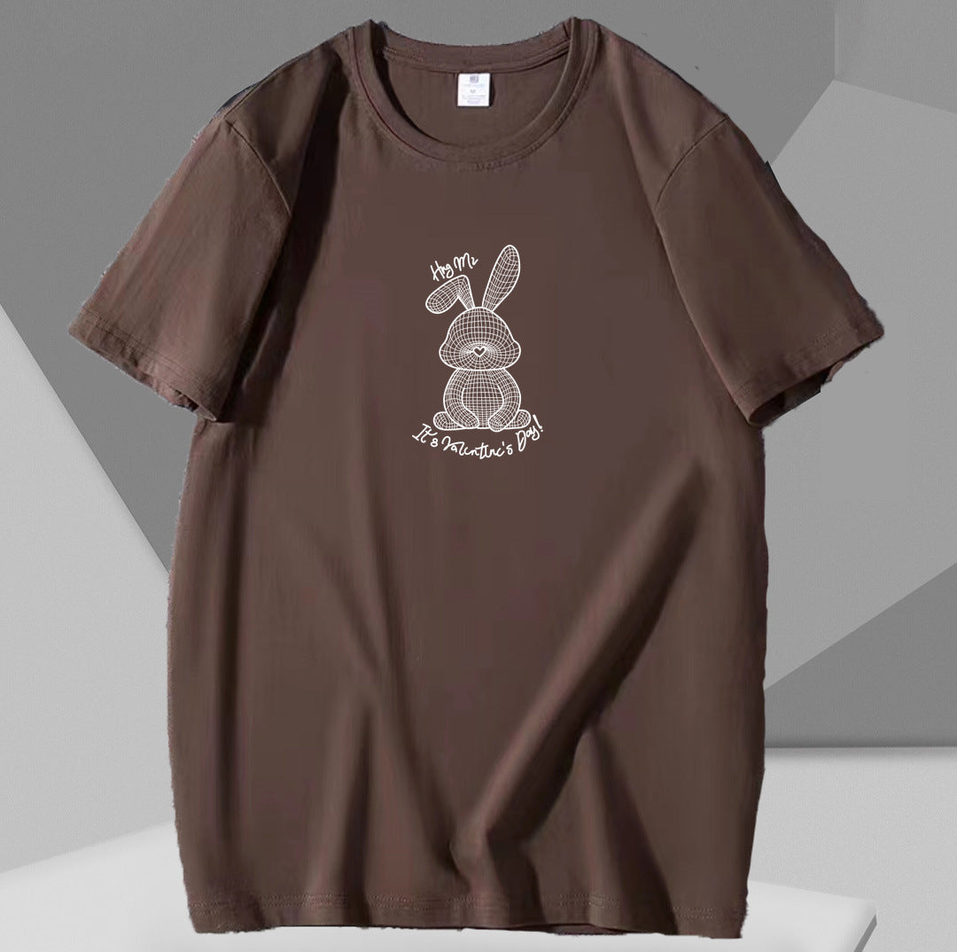 Joe – Men's Loose Round Neck Half Sleeve Shirt