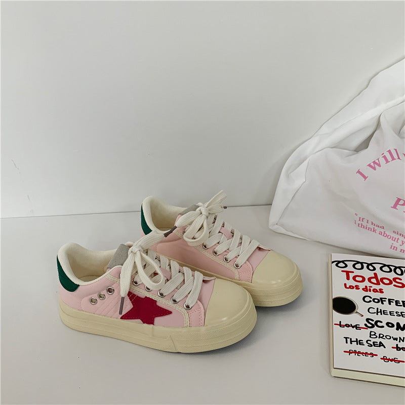 Mandy – Casual Low-Top Canvas Shoes for Spring