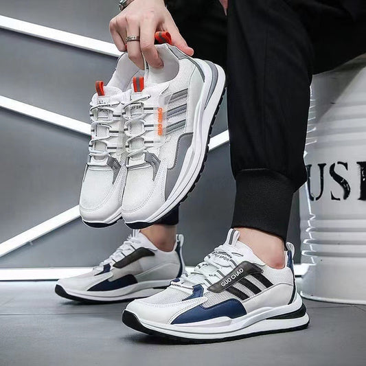 Steve – Breathable Lace-Up Running Sneakers