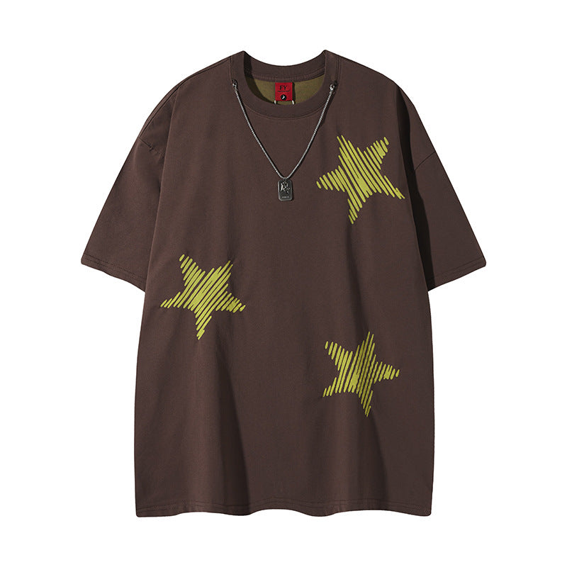 Jason – Star Pattern Loose Pullover
