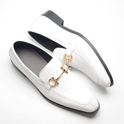 Warren – Casual White Vegan Leather Shoes