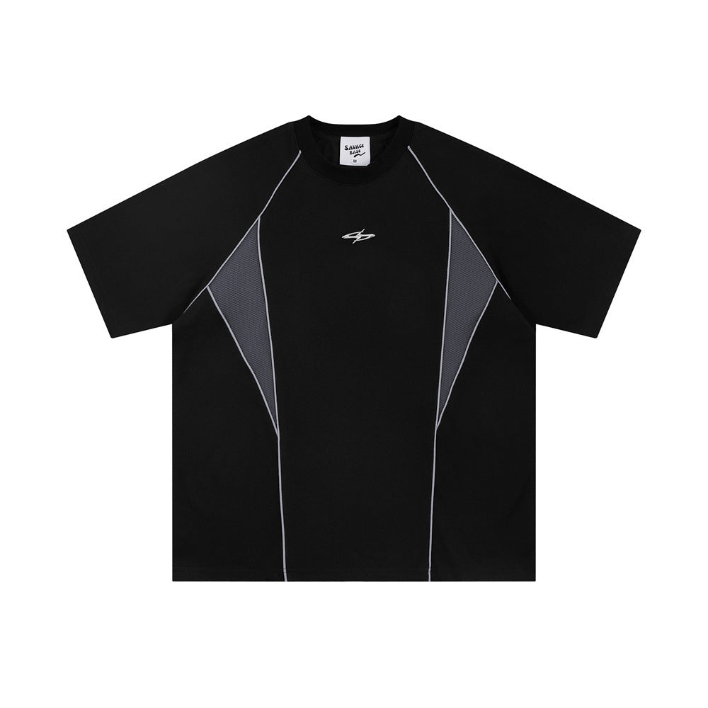Kenny – Men's Loose Summer T-shirt with Metal Label