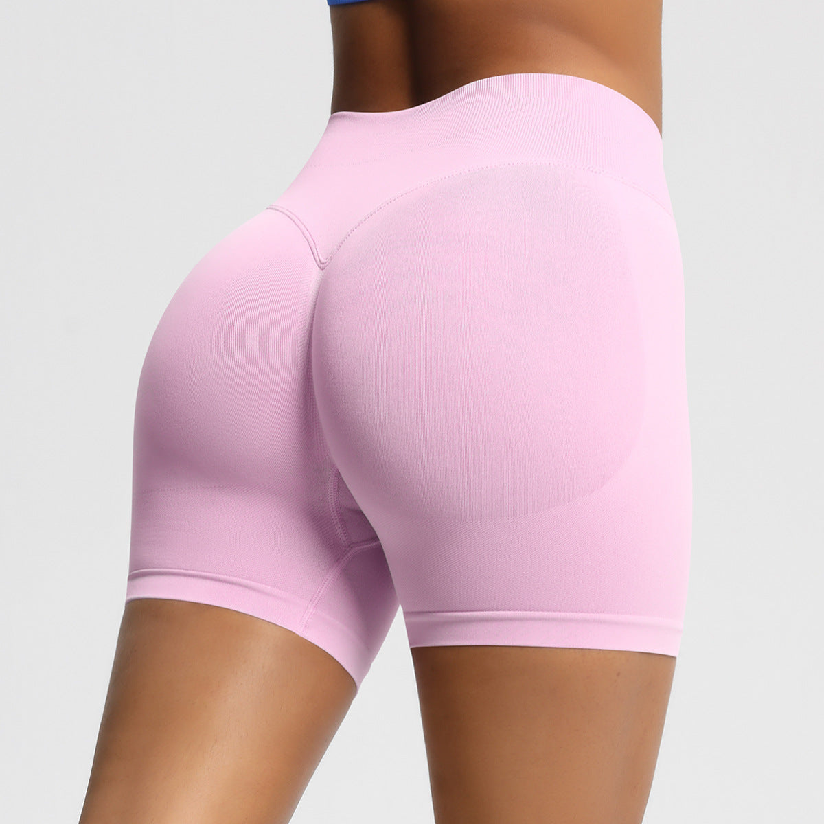 Jennifer – Seamless High Waist Fitness Shorts