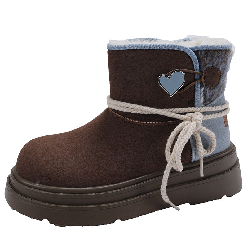 Mandy – Thick-soled Vegan Snow Boots