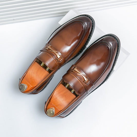 Dan – Low-Heel Vegan Loafers with Slip-On Design