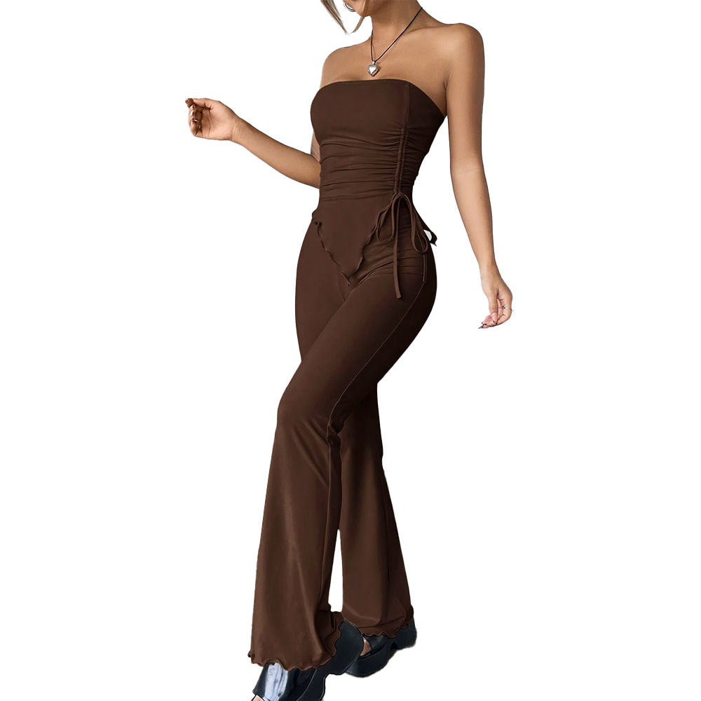 Ann – Stylish Tube Top and Trousers Set