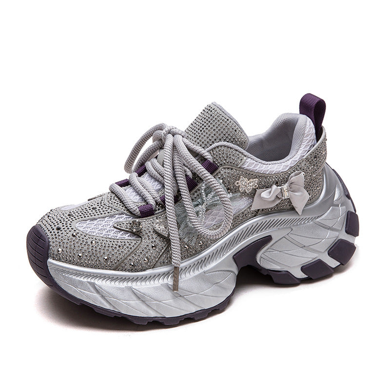 Pamela – Height Increasing Air Cushion Mesh Sneakers