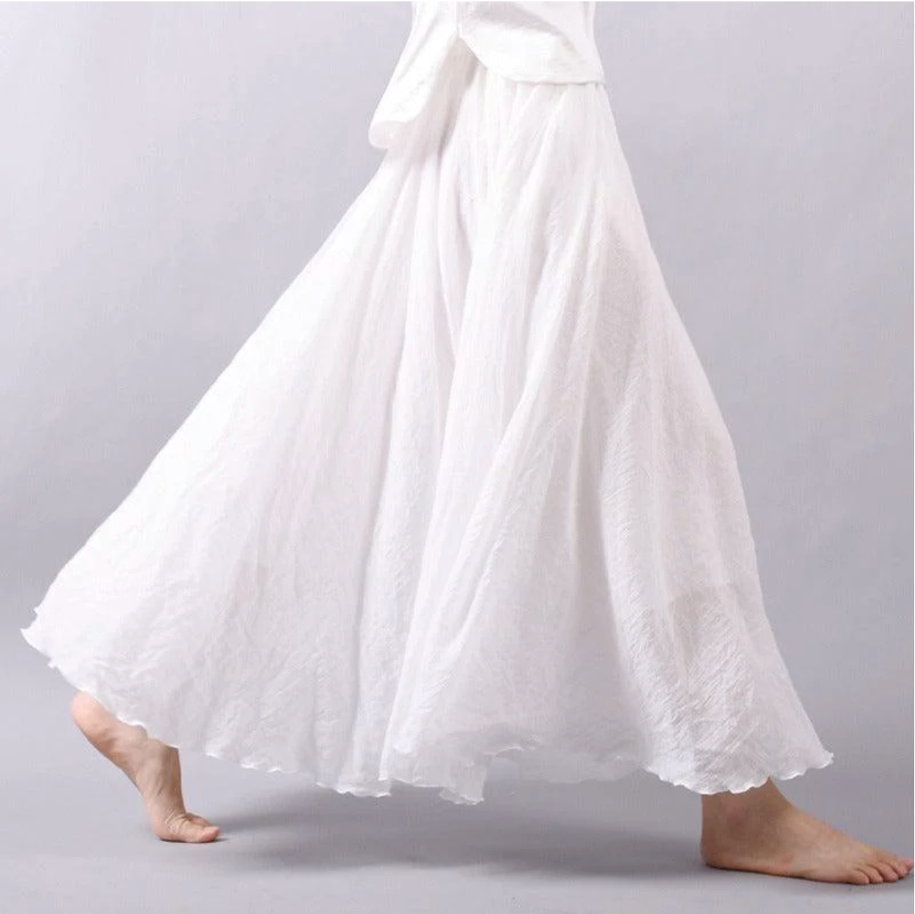 Sue – Long Chiffon Skirt