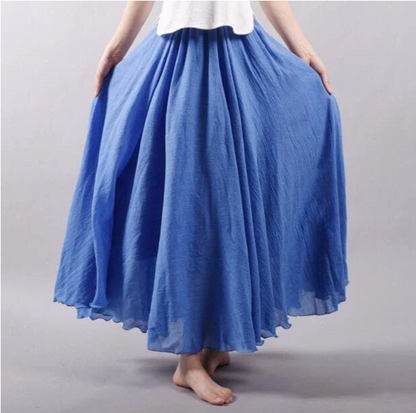 Sue – Long Chiffon Skirt