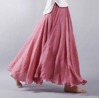 Sue – Long Chiffon Skirt