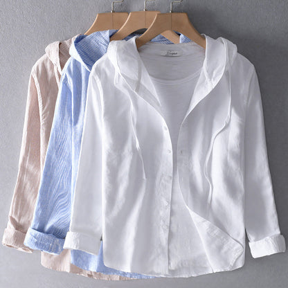 Linda – Linen Blouse