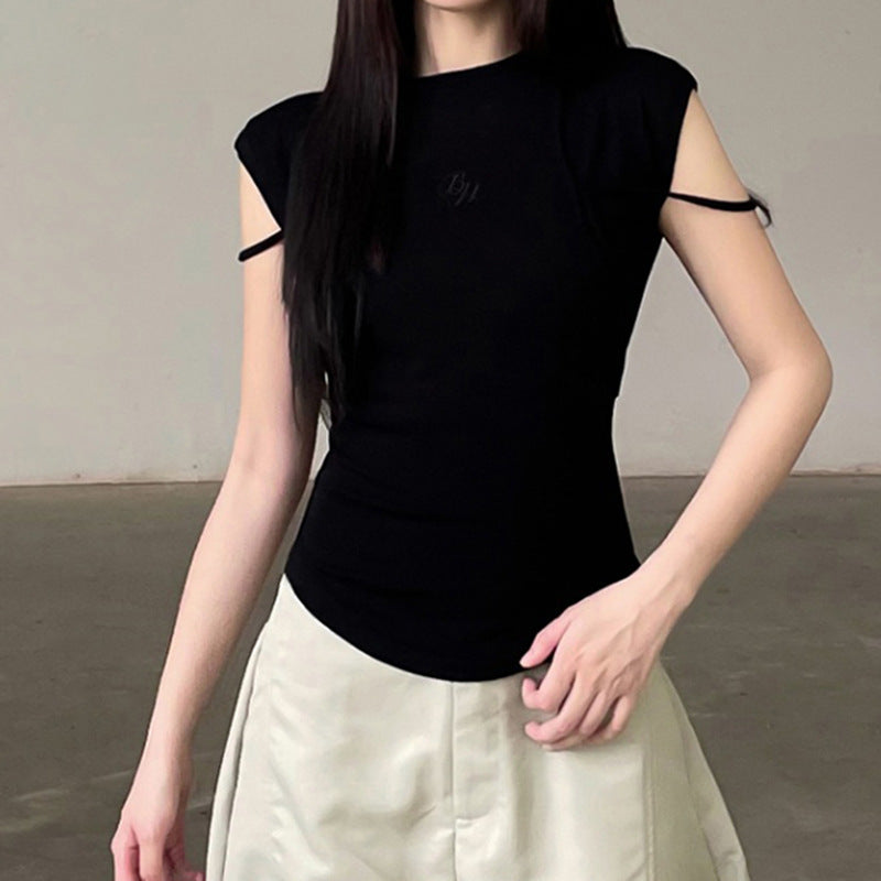 Shirley – Versatile Pullover Top with Irregular Hem