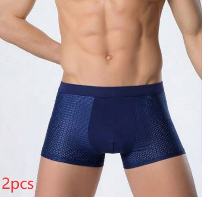 Bradley – Men's Mesh Boxer in Ice Silk
