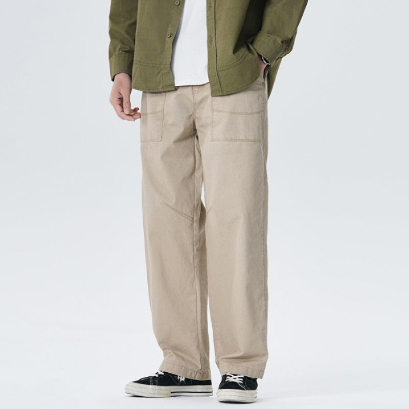 Roger – Loose Casual Cargo Pants with Multi-Pockets