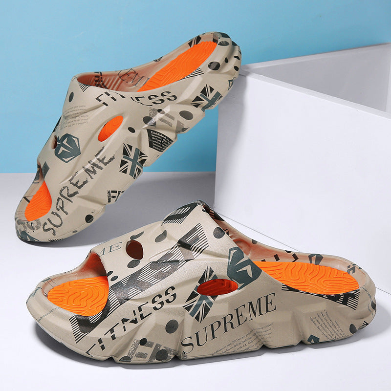 Ray – Men's Stylish Beach Platform Slippers
