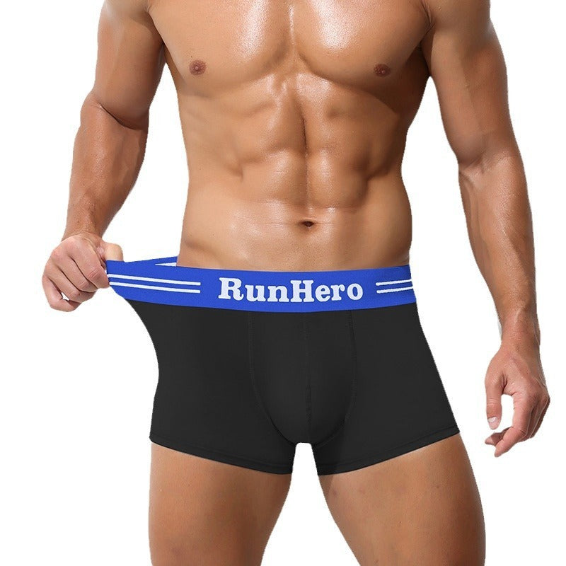 Brett – Men's Mid Waist Cotton Boxer Underwear