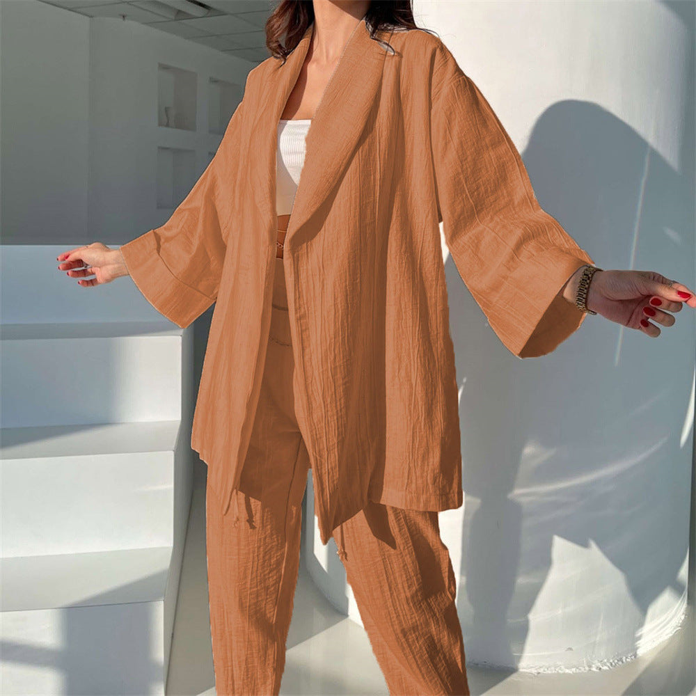 Abigail – Loose-Fitting Commuter Pantsuit