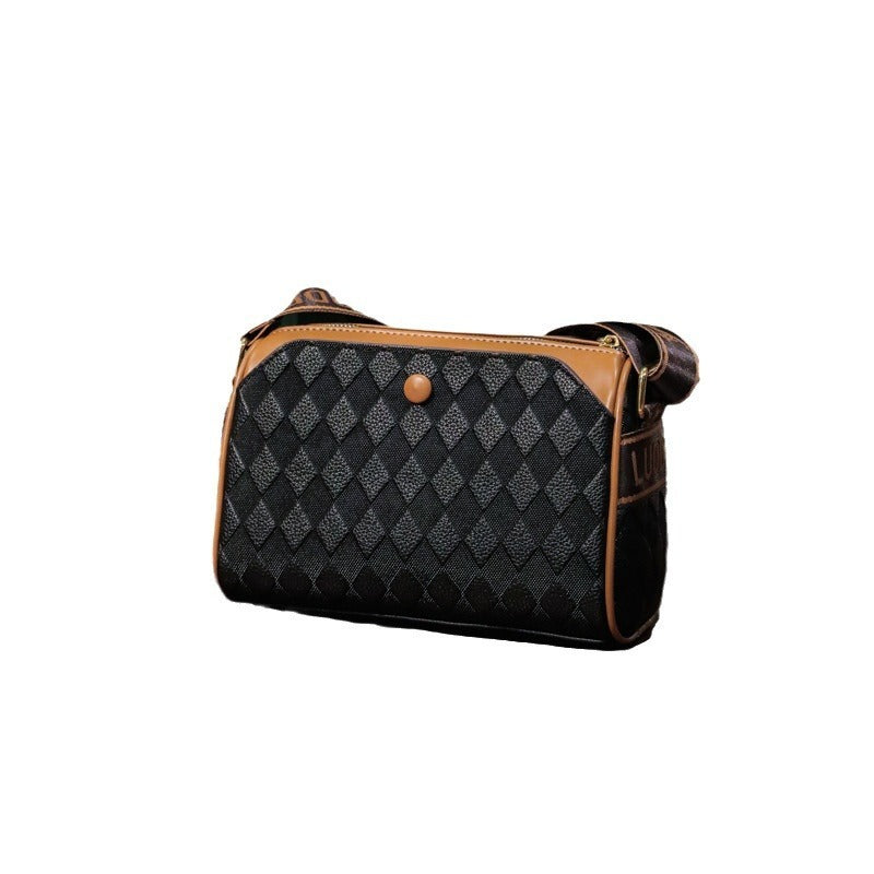 Vanessa – Fashion Shoulder Messenger Bag with Rhombus Pattern