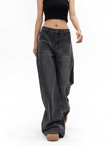 Janet – Wide Leg High Waist Jeans